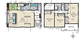 新宮町湊　2号棟　新築戸建
