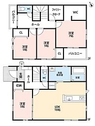 福津市西福間1丁目7期　新築戸建