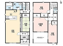 古賀市中央第9　2号棟　新築戸建