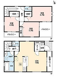 東区三苫2丁目　2号棟　新築戸建