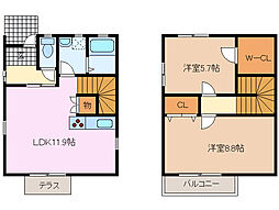 四日市市坂部台２丁目の一戸建て