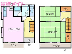 員弁郡東員町笹尾西4丁目の一戸建て