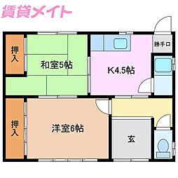 四日市市西坂部町の一戸建て