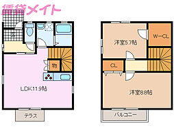 四日市市坂部台2丁目の一戸建て