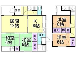 釧路市貝塚4丁目の一戸建て