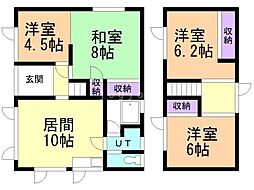 釧路市愛国東1丁目の一戸建て