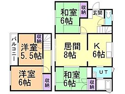 釧路市興津2丁目の一戸建て