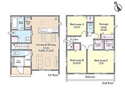松戸市栄町24期 2D号棟