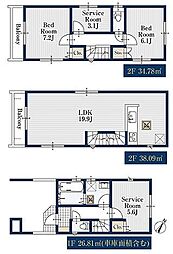 草加市瀬崎223 1号棟