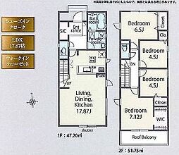 草加市谷塚上町1期 3号棟