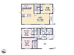 足立区保木間4丁目21番 B号棟
