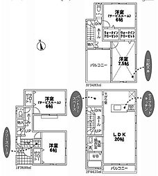 川口市安行領根岸6棟 3号棟