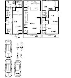 葵区六番町　新築戸建　全1棟