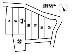 売土地　西尾市上矢田町郷前　全8区画　(3)