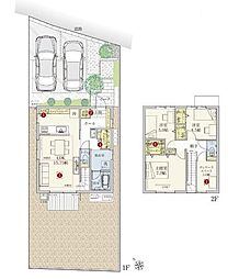 新築戸建 西尾市下矢田町西浦　全3棟　3号地