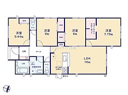 新築戸建 西尾市上永良町井ノ下　全2棟　1号棟