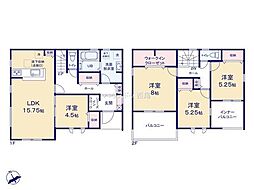 新築戸建 西尾市一色町松木島中切　全2棟　1号棟