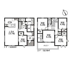 新築戸建 西尾市米津町白沢　第82　全2棟　2号棟