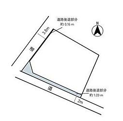 売土地　西尾市上矢田町水向