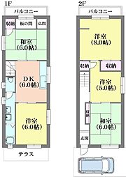 神戸市北区鈴蘭台東町２丁目の一戸建て