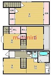 摂津市庄屋1丁目貸家 1