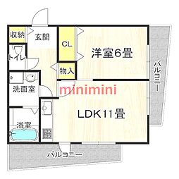 キャニスコート上新庄 603