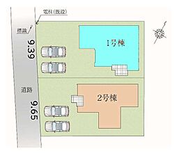 さいたま市北区別所町9期　全2棟1号棟