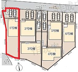 さいたま市岩槻区平林寺第2　全6棟1号棟