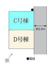上尾市原新町 全2棟C号棟