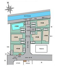 上尾市瓦葺2期 全6棟6号棟
