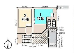 蓮田市見沼町　全2棟1号棟