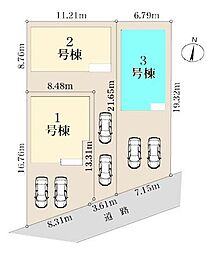 さいたま市見沼区大谷第4　全3棟3号棟