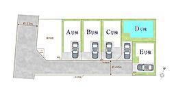 さいたま市中央区鈴谷　全5棟Ｄ号棟