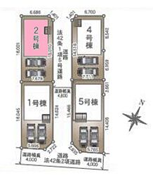 上尾市上尾下第2　2期全4棟2号棟