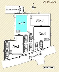 川越市寺尾第18　全4棟2号棟