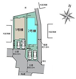 上尾市弁財　全2棟2号棟