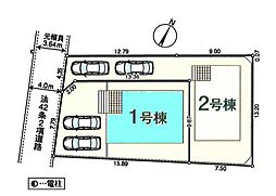 川越市上新河岸第2　全2棟1号棟