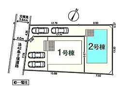 川越市上新河岸第2　全2棟2号棟