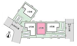 北本市下石戸下5期　全4棟3号棟