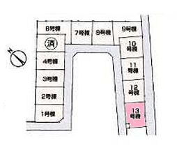 川越市中台　全13棟13号棟