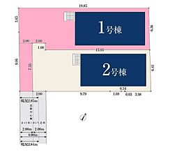 上尾市愛宕　全2棟1号棟