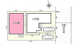 川越市新宿町8期　全2棟2号棟