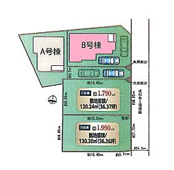 川越市笠幡　全2棟Ｂ号棟