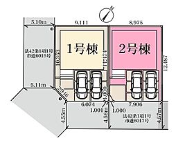 北本市西高尾　全2棟2号棟