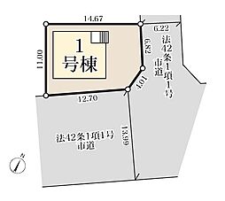 桶川市坂田3期　全1棟