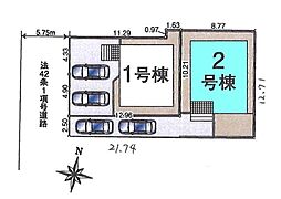 ふじみ野市仲第4　全3棟2号棟