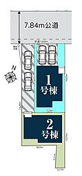 上尾市上23期　全2棟1号棟