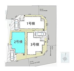 さいたま市大宮区三橋第4　全3棟2号棟