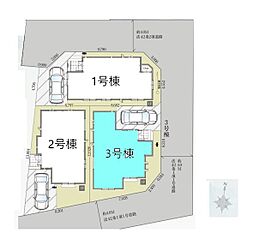 さいたま市大宮区三橋第4　全3棟3号棟