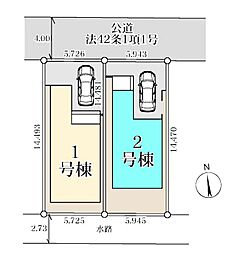 さいたま市見沼区南中野第3　全2棟2号棟